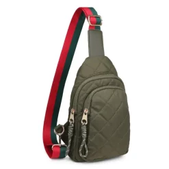Slings^Urban Expressions Ace - Quilted Nylon Sling Backpack