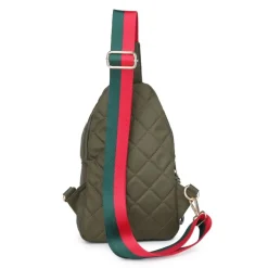 Slings^Urban Expressions Ace - Quilted Nylon Sling Backpack