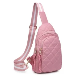 Slings^Urban Expressions Ace - Quilted Nylon Sling Backpack
