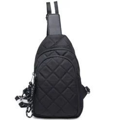 Slings^Urban Expressions Ace - Quilted Nylon Sling Backpack