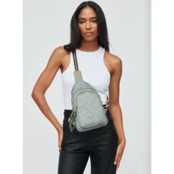 Slings^Urban Expressions Ace - Quilted Nylon Sling Backpack