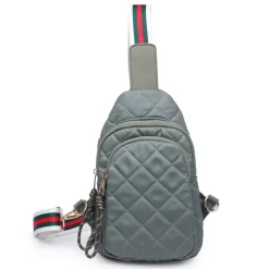 Slings^Urban Expressions Ace - Quilted Nylon Sling Backpack