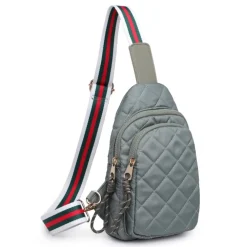 Slings^Urban Expressions Ace - Quilted Nylon Sling Backpack
