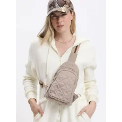 Slings^Urban Expressions Ace - Quilted Nylon Sling Backpack