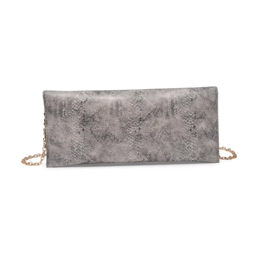 Clutches^Urban Expressions Adelle Clutch Grey