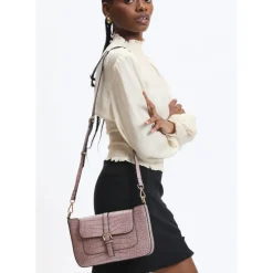 Shoulder Bags|Hobo^Urban Expressions Adwen - Croco Crossbody