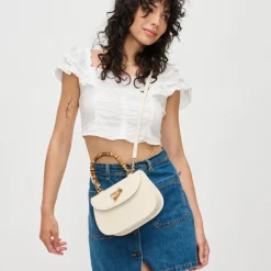 Crossbody^Urban Expressions Allison - Bamboo Top Handle Crossbody