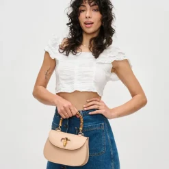 Crossbody^Urban Expressions Allison - Bamboo Top Handle Crossbody