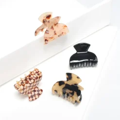 Hair Clips & Claws^Urban Expressions Assorted Mini Hair Claw - 4 Pack Hair Claw