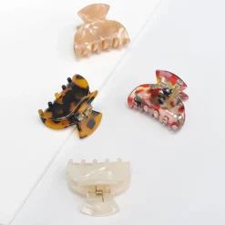 Hair Clips & Claws^Urban Expressions Assorted Mini Hair Claw - 4 Pack Hair Claw