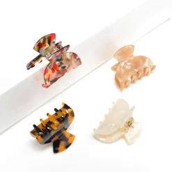 Hair Clips & Claws^Urban Expressions Assorted Mini Hair Claw - 4 Pack Hair Claw
