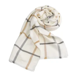 Scarves^Urban Expressions AUTUMN Scarves WhiteBlackBeige