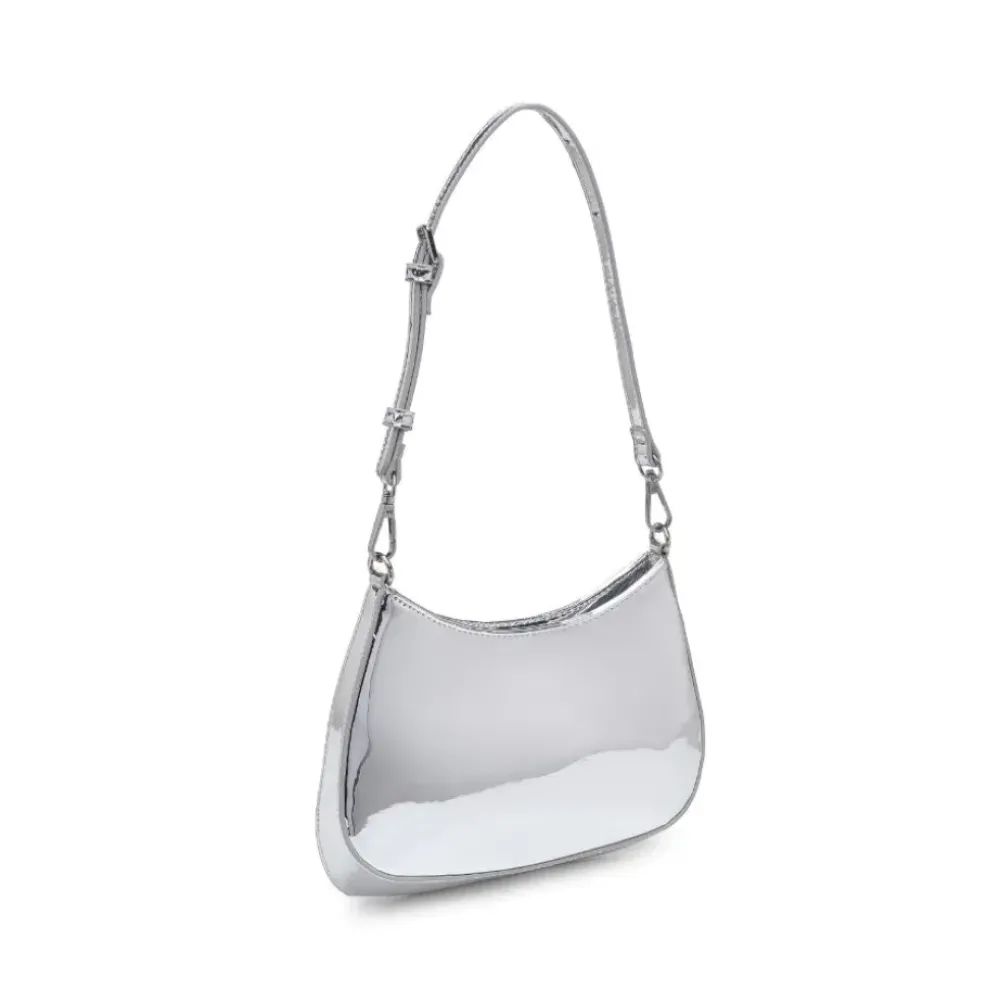 Shoulder Bags|Hobo^Urban Expressions Bea - Mirror Metallic Evening Bag