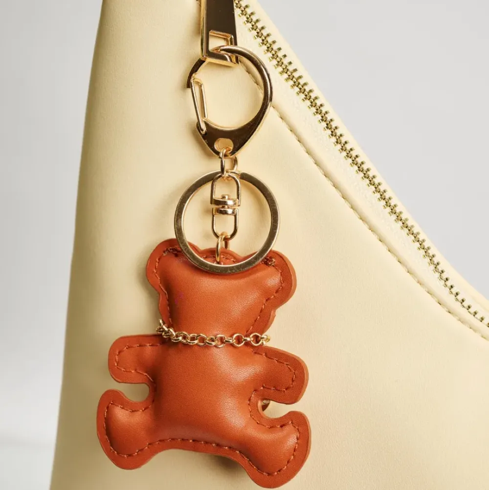 Bag Charms & Keychains^Urban Expressions Bear Keychain Charm Tan