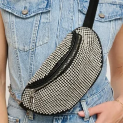 Belt Bags^Urban Expressions Billie Belt Bag Silver
