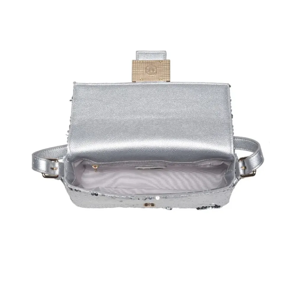 Shoulder Bags|Hobo^Urban Expressions Bronx Crossbody Silver