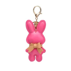 Bag Charms & Keychains^Urban Expressions Bunnie Keychain Charm Pink