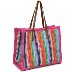 Totes|Handbags^Urban Expressions Candi Tote PinkMulti