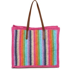 Totes|Handbags^Urban Expressions Candi Tote PinkMulti