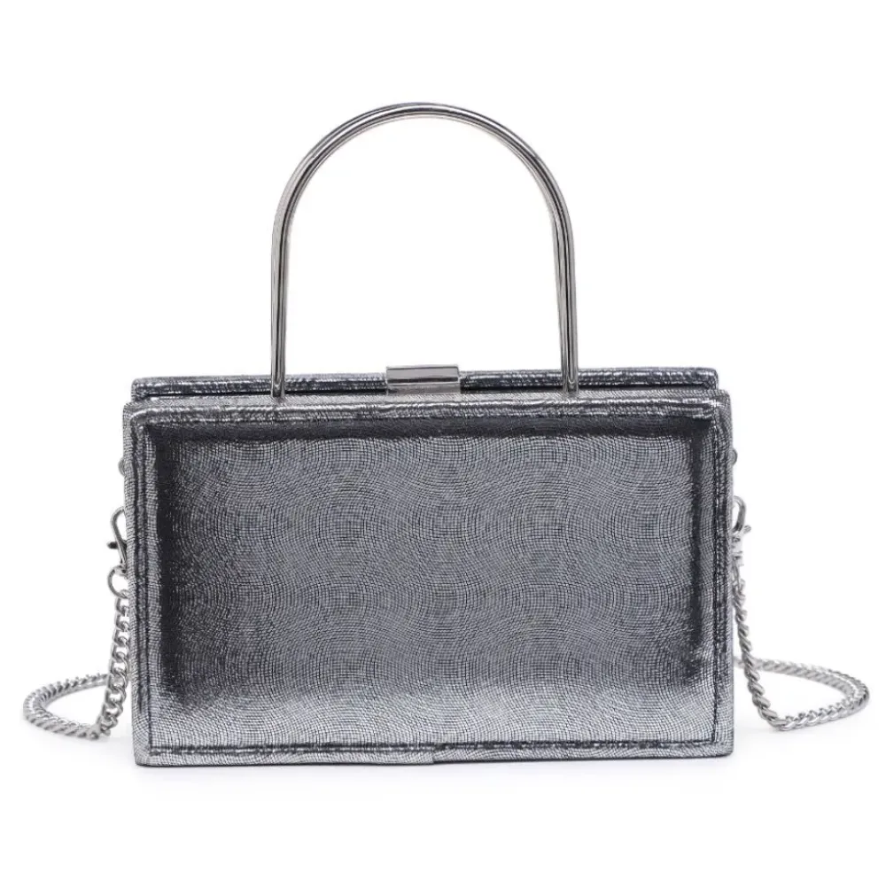 Clutches^Urban Expressions Charlie Evening Bag Pewter
