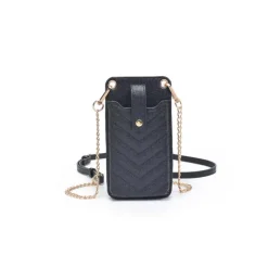 Cell Phone Bags|Crossbody^Urban Expressions Claire - Chevron Stitch Cell Phone Crossbody