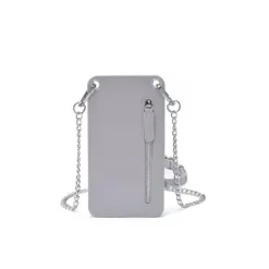 Cell Phone Bags|Crossbody^Urban Expressions Claire - Chevron Stitch Cell Phone Crossbody