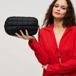 Make-up Bags & Pouches^Urban Expressions Cloud Nine - Quilted Puffer Nylon Cosmetic Pouch