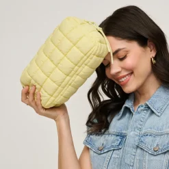 Make-up Bags & Pouches^Urban Expressions Cloud Nine - Quilted Puffer Nylon Cosmetic Pouch