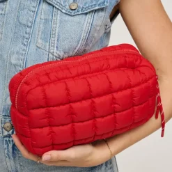 Make-up Bags & Pouches^Urban Expressions Cloud Nine - Quilted Puffer Nylon Cosmetic Pouch