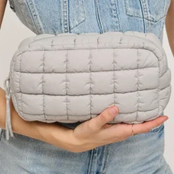 Make-up Bags & Pouches^Urban Expressions Cloud Nine - Quilted Puffer Nylon Cosmetic Pouch