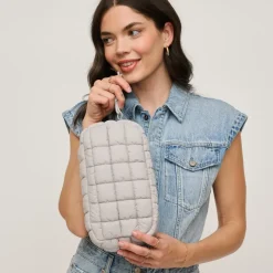 Make-up Bags & Pouches^Urban Expressions Cloud Nine - Quilted Puffer Nylon Cosmetic Pouch