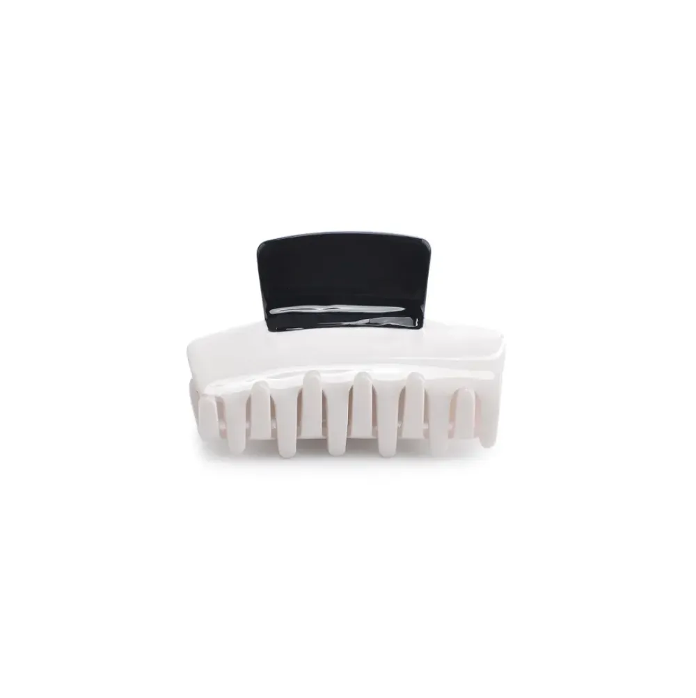 Hair Clips & Claws^Urban Expressions Colorblock Hair Claw Hair Claw IvoryBlack