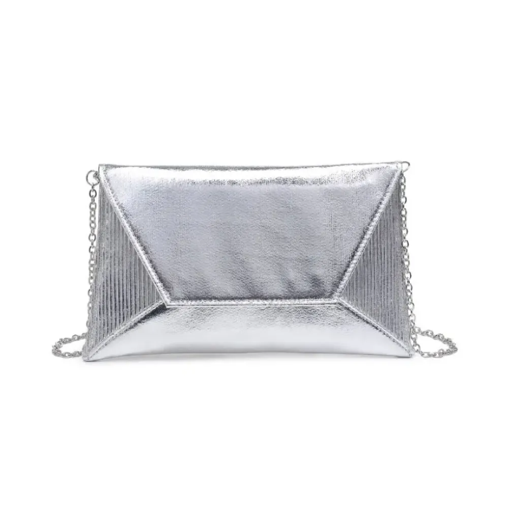 Clutches^Urban Expressions Cora Clutch Silver