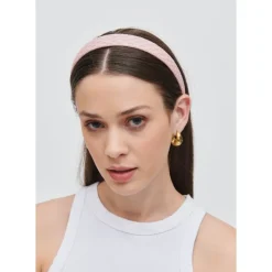 Headbands & Scrunchies^Urban Expressions Embossed Woven Vegan Leather Headband Headband