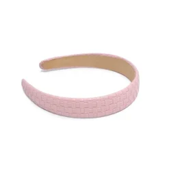 Headbands & Scrunchies^Urban Expressions Embossed Woven Vegan Leather Headband Headband