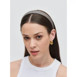 Headbands & Scrunchies^Urban Expressions Embossed Woven Vegan Leather Headband Headband