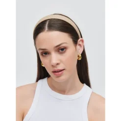 Headbands & Scrunchies^Urban Expressions Embossed Woven Vegan Leather Headband Headband