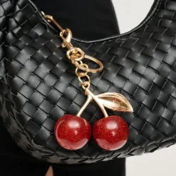 Bag Charms & Keychains^Urban Expressions Fay Keychain Charm Cherry