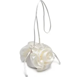 Clutches^Urban Expressions Fleur Luxe Evening Bag Ivory