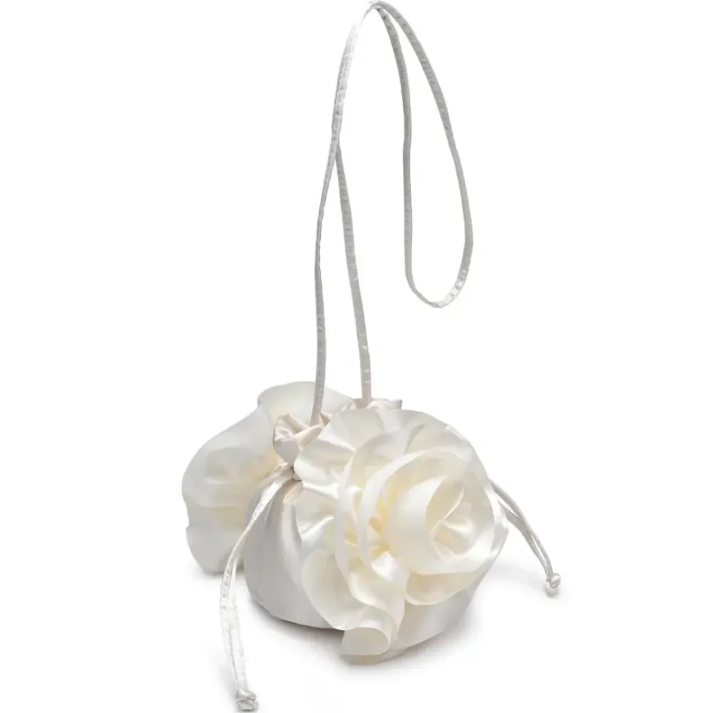 Clutches^Urban Expressions Fleur Luxe Evening Bag Ivory