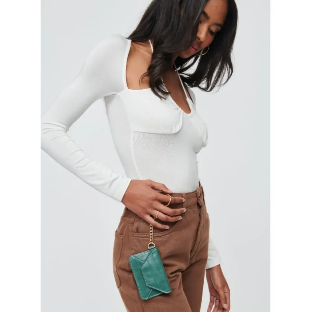 Wallets & Card Cases^Urban Expressions Gia - Croco Card Holder