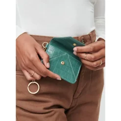 Wallets & Card Cases^Urban Expressions Gia - Croco Card Holder