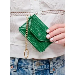 Wallets & Card Cases^Urban Expressions Gia - Croco Card Holder