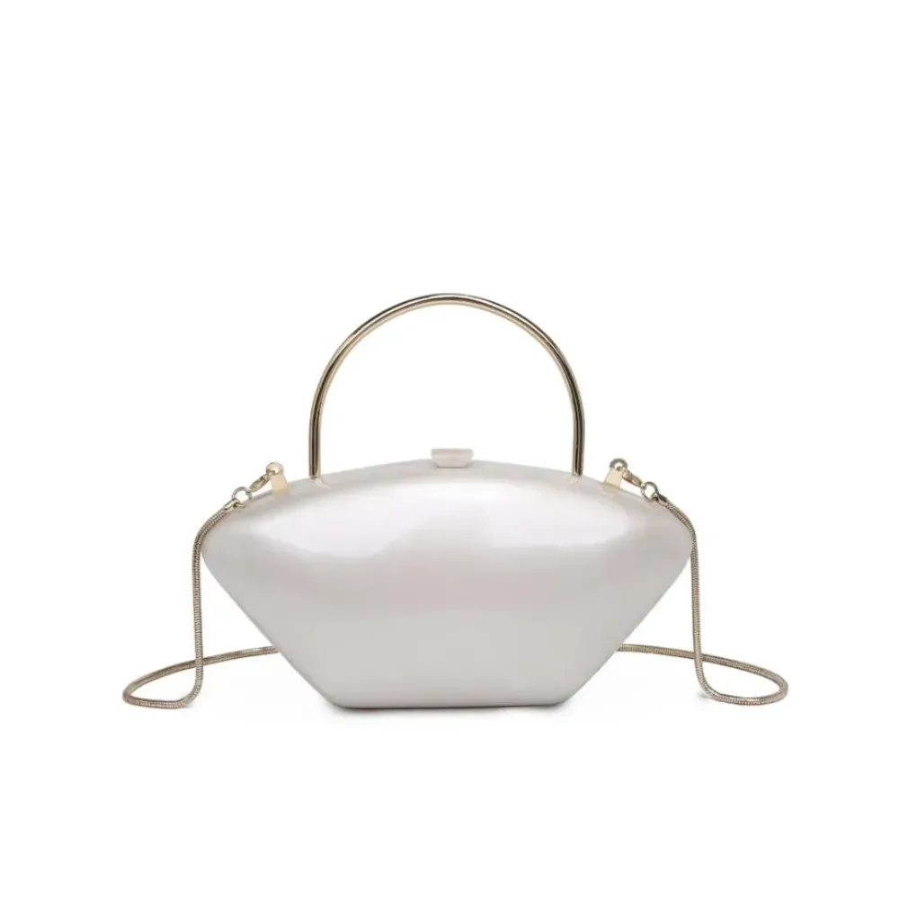 Clutches^Urban Expressions Guliana Evening Bag Ivory