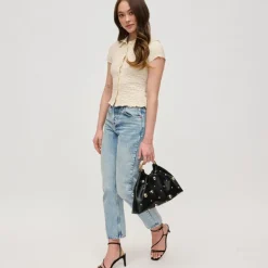 Clutches^Urban Expressions Harper - Studded Clutch Black
