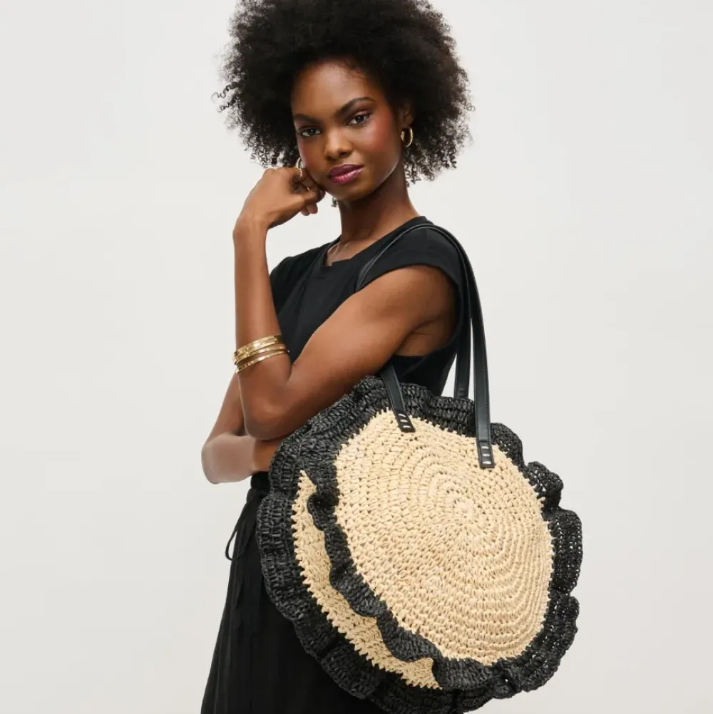 Totes|Handbags^Urban Expressions Indy Tote NaturalBlack