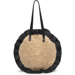 Totes|Handbags^Urban Expressions Indy Tote NaturalBlack