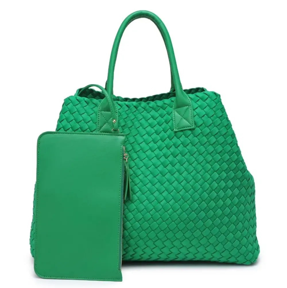 Totes|Handbags^Urban Expressions Ithaca - Woven Neoprene Tote