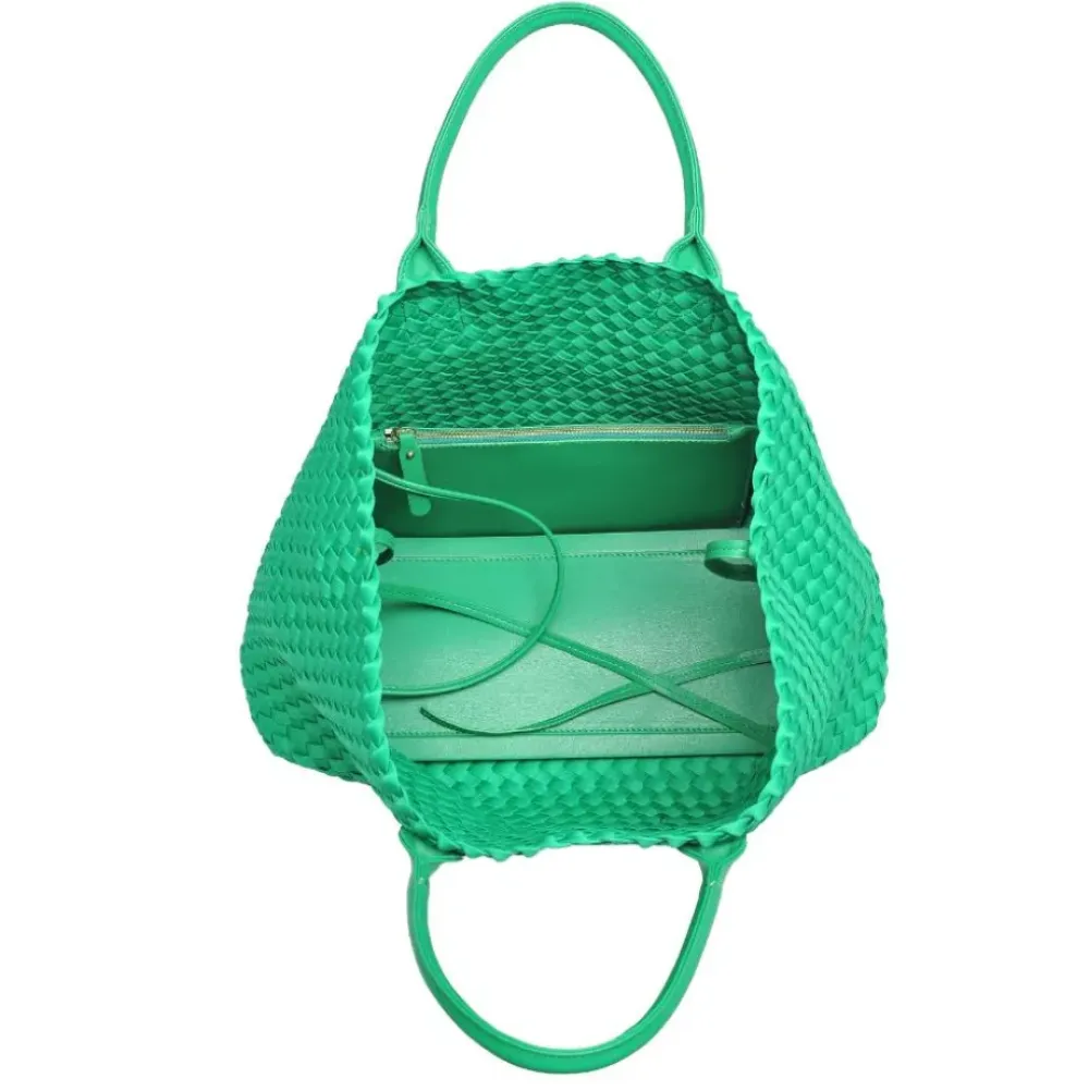 Totes|Handbags^Urban Expressions Ithaca - Woven Neoprene Tote