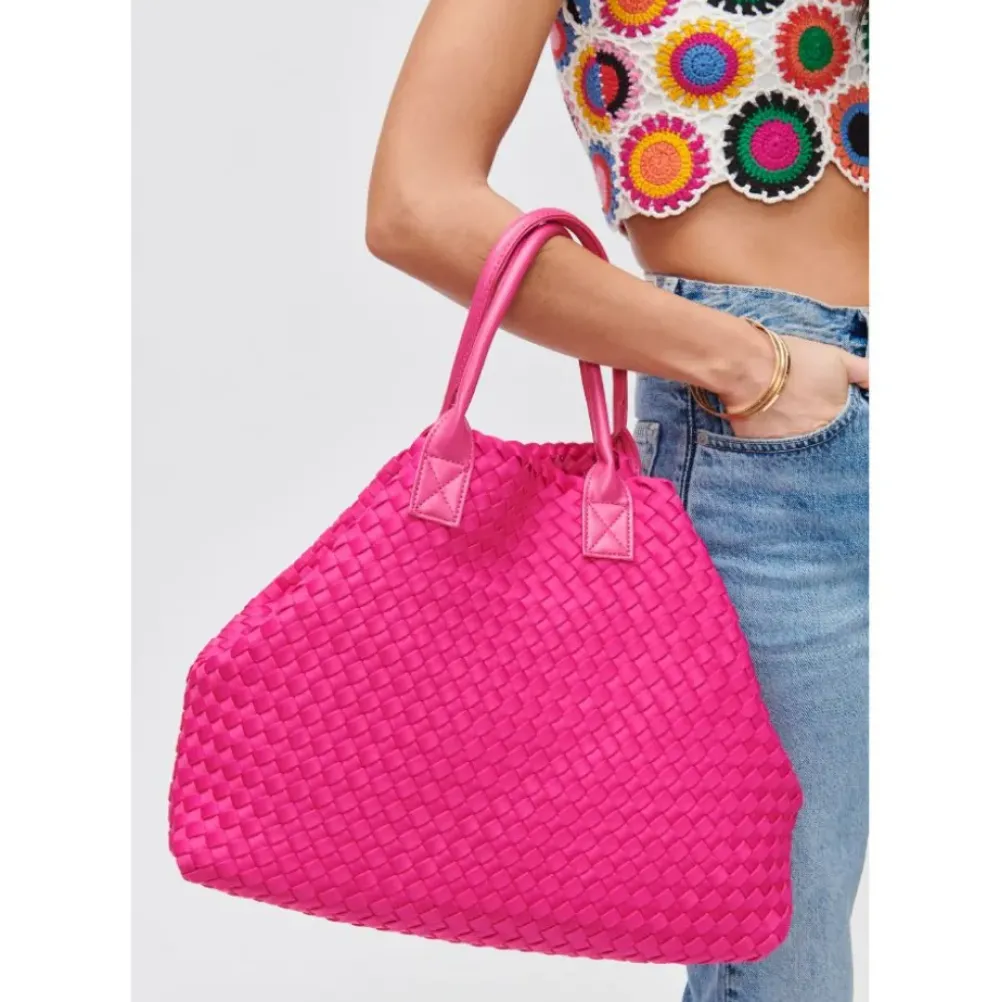 Totes|Handbags^Urban Expressions Ithaca - Woven Neoprene Tote